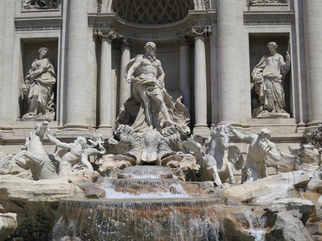 Trevi Fountain, Rome – The largest and most famous fountain in Rome